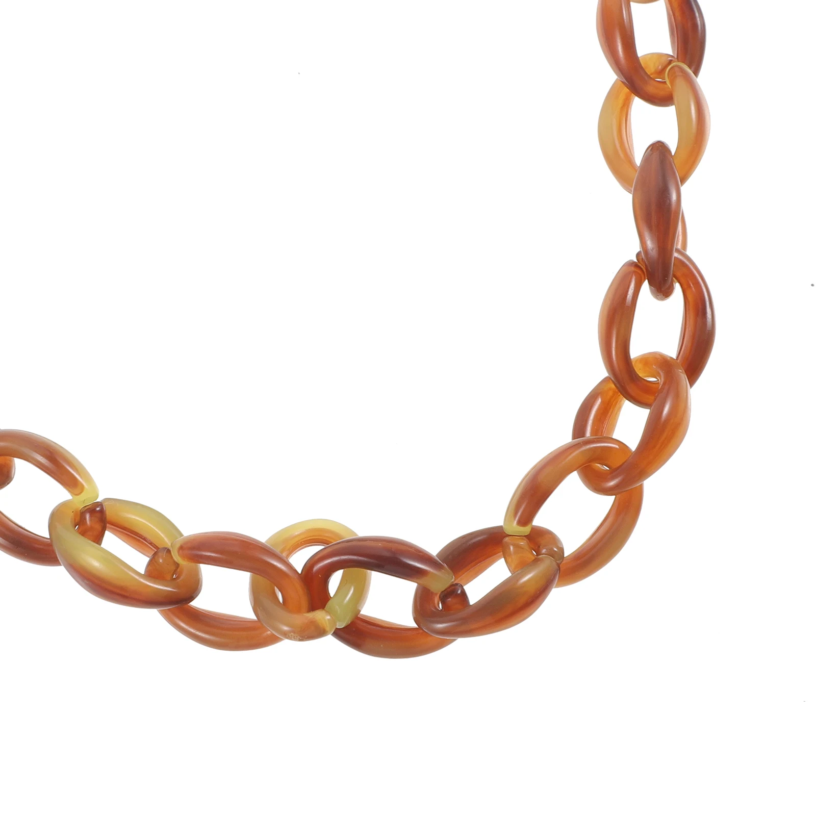 

1pc Acrylic Anti-Drop Sunglasses Chain Sunglasses Holder Glasses Chain Durable Comfortable Universal Fit Brown