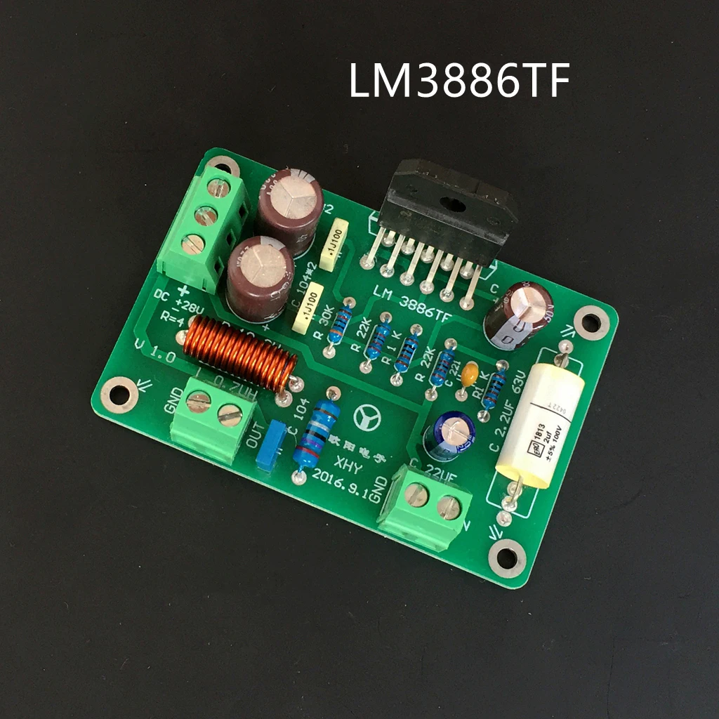 

Power amplifier board LM3886 mono power amplifier board