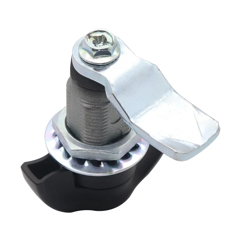 RV Cabin Door Lock Compression Seal Lock Luggage Compartment Door Lock Oval Handle Rotary For Trailer RV