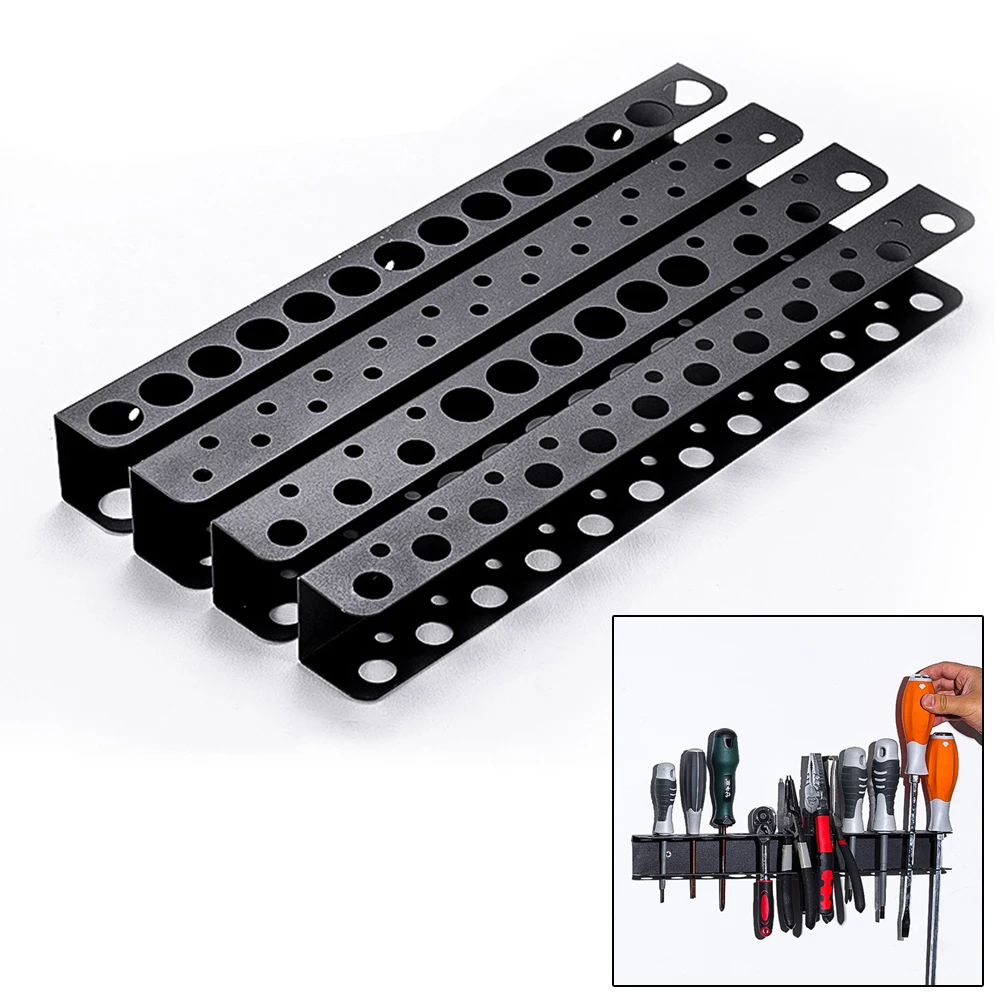 Approx. 32x5x4cm 12.6x1.97x1.57 Inches Tool Storage Rack Organize Your Tools Efficiently Storage Rack Pliers Holder