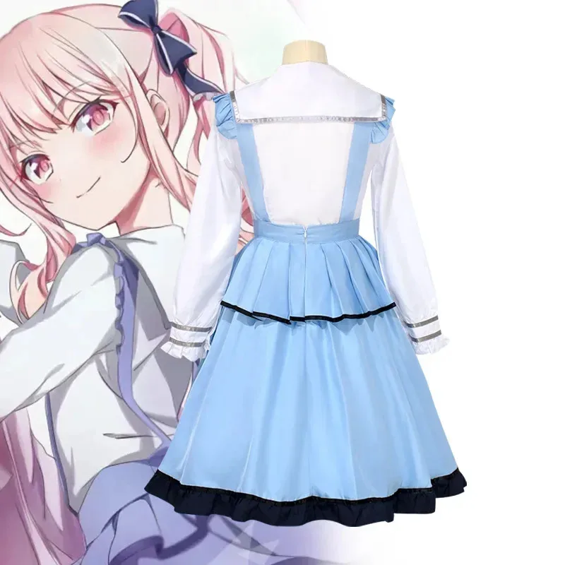 

qq98Wonderlands×Showtime Akiyama Mizuki костюмы для косплея красочные сценические представления ролевая игра одежда для горничной парик полный костюм для женщин и девочек Gi