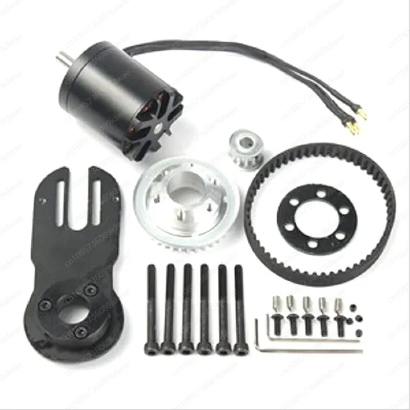 83mm 90mm 97mm Electrical Skateboard 1800W Motor 5M Gear 270mm Belts Kit And Motor Mount Parts  Skateboard Accessories