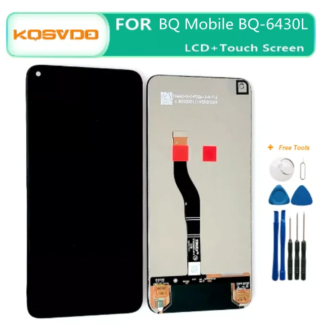 

New100% Original 6.4"LCD Display For BQ Mobile BQ-6430L Aurora bq-6430l LCD Display Touch Screen Digitizer Assembly For BQ 6430L