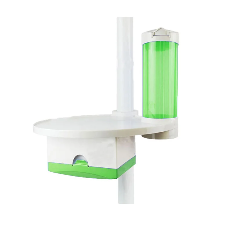 Dental Unit Built-out Tissue Box Cup Holder 3in1 Paper Dispenser Blue/Green/White Optional Tissue Storage Case For Dental Chair