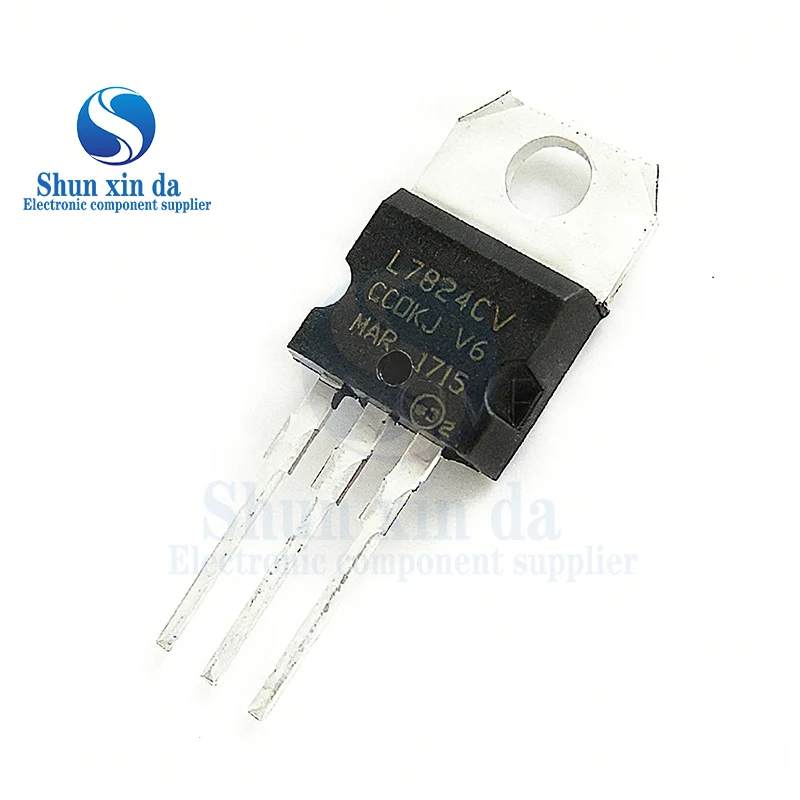 10PCS L7824CV TO220 L7818CV L7815CV L7812CV L7810CV L7809CV L7808CV L7806CV L7805CV TO-220 In Stock