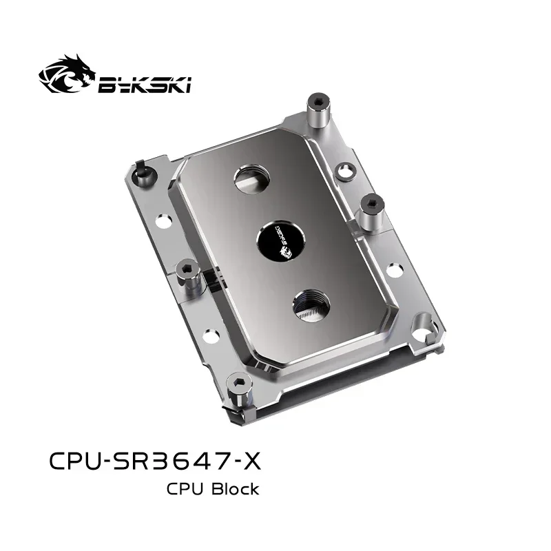Bykski CPU-SR3647-X CPU Water Block Use for INTEL LGA3647 Server AI Cloud Computing Liquid Cooling All-Metal