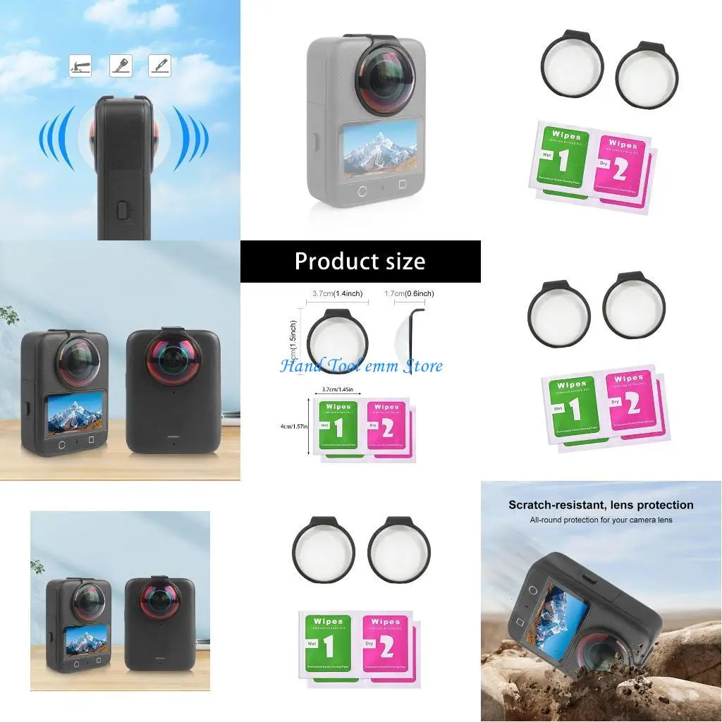 

H37F Professional Lens Accessories Weatherproof Action Camera Replacement