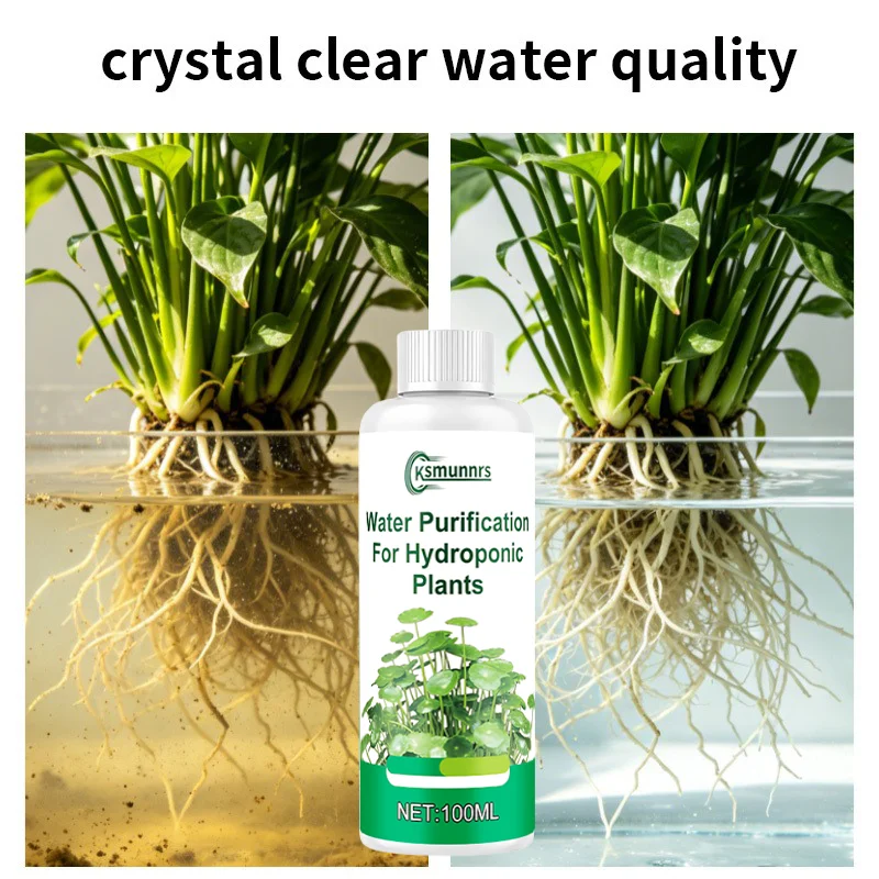 Indoor Hydroponic Water Purification Solution Root Protection for Hydroponic Plant Tanks Fish Tanks Ponds