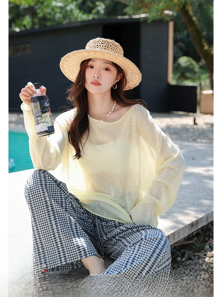 

Базовая повседневная женская футболка с длинным рукавом Berry Maturi, простая, свободного кроя, с круглым вырезом, для весны и лета, для отдыха