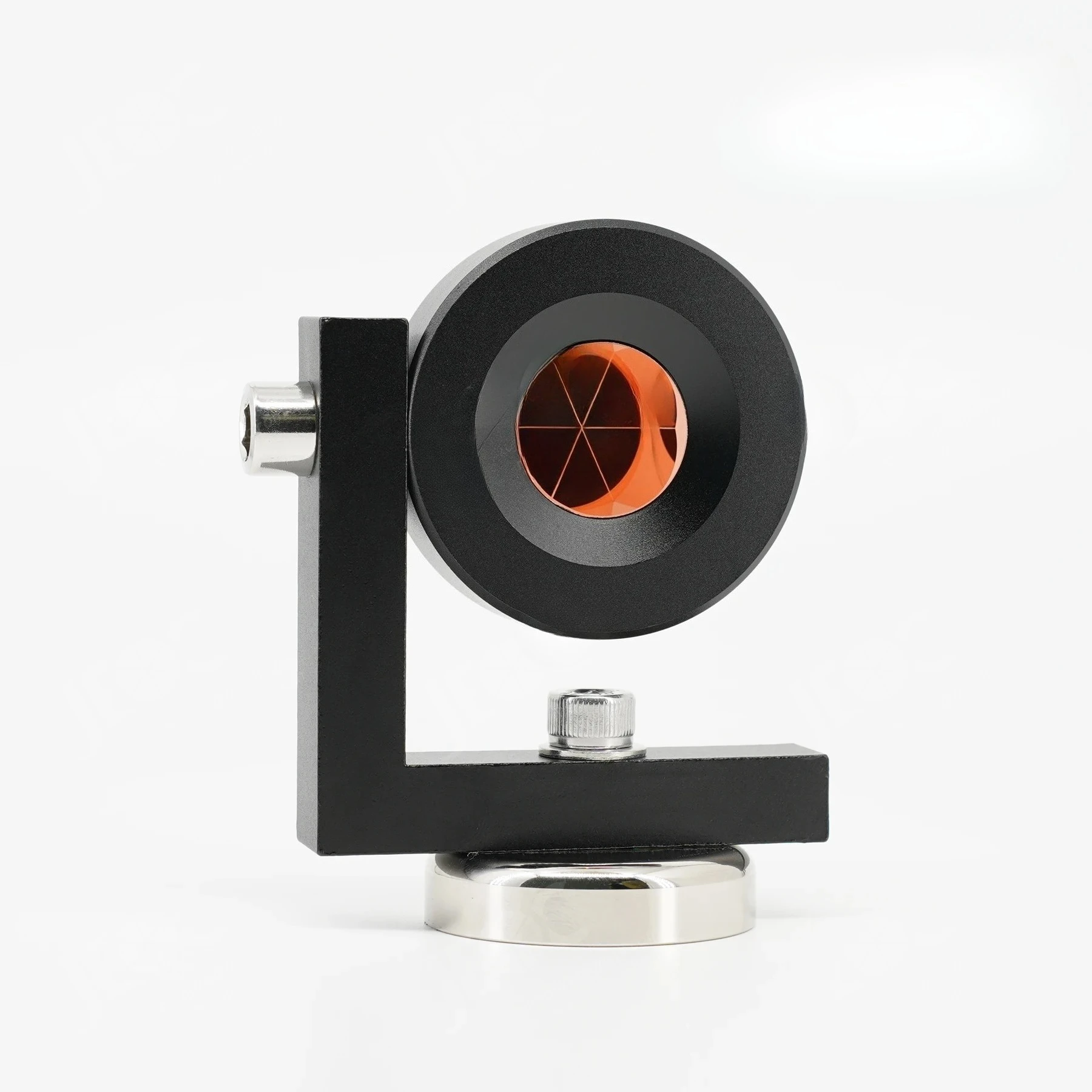 GMP104 + Magnetic Base, Mini L Bar Monitoring Prism with Strong Magnet, for Leic system