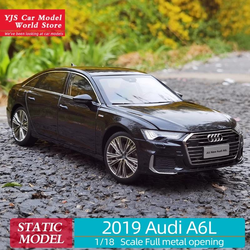 1:18 2019 for Audi A6L car alloy car model gift collection display ornaments for friends and relatives