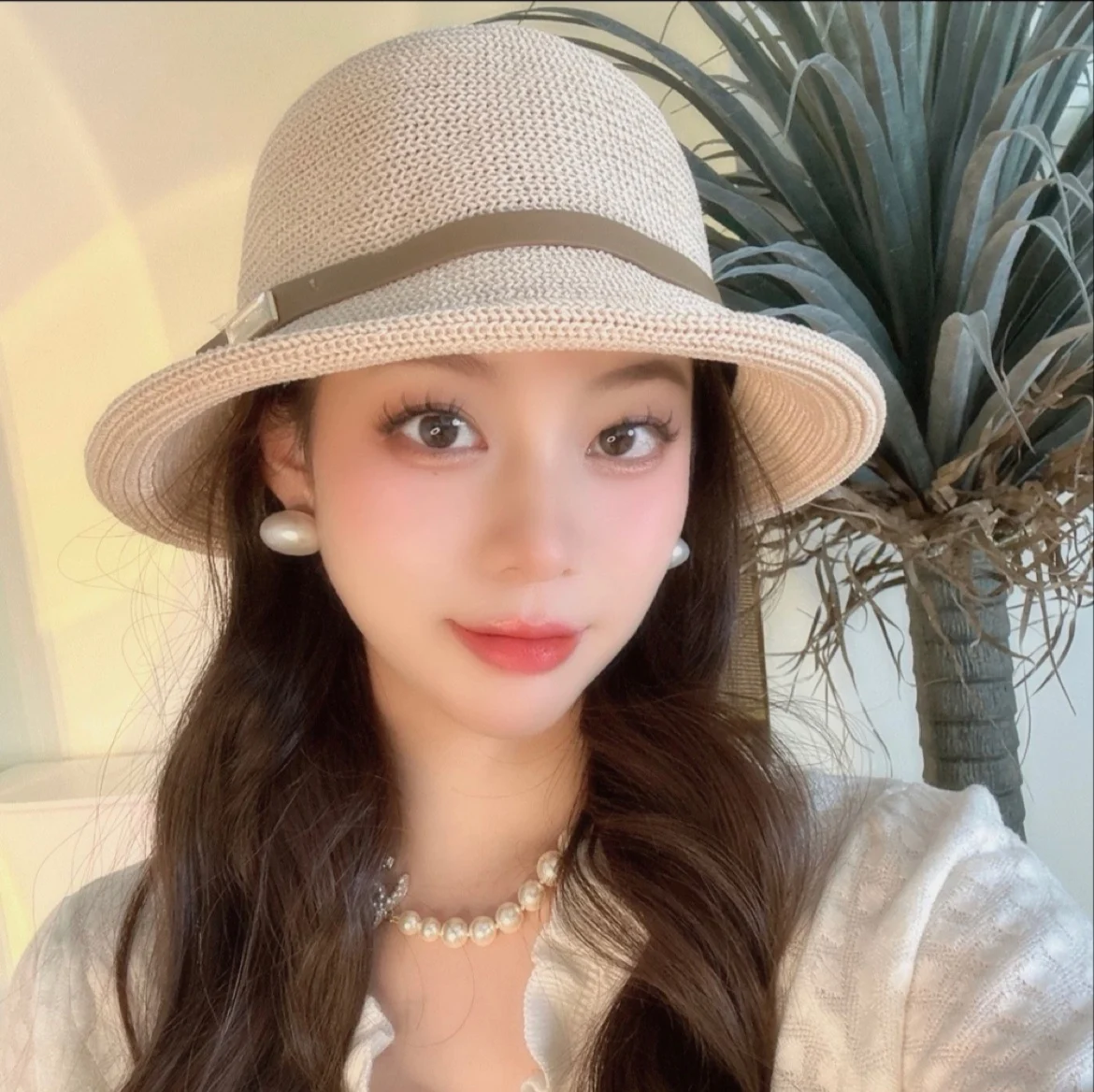 Cappello da pescatore sottile primavera estate Cappello da sole versatile e versatile Cappello da buet casual coreano Sle Cappello a tesa riccia da donna