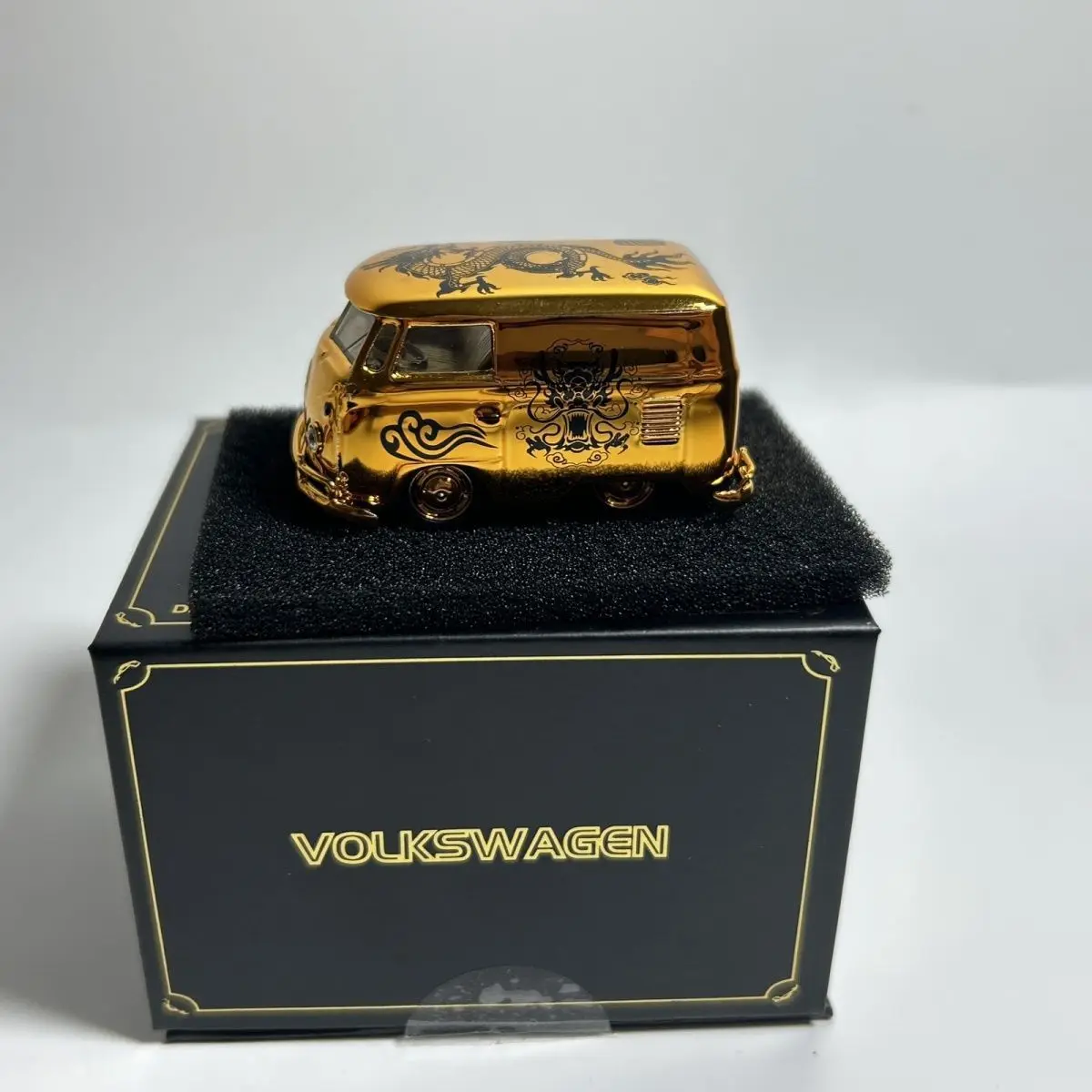 HYModel moulé sous pression 1/64 échelle Volkswagen alliage modèle voitures Volkswagen 1960 VW Bus jouer avec la boîte cadeau originale de voitures jouets