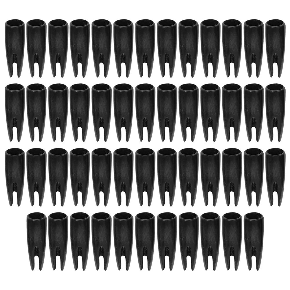 

50Pcs Professional Arrow Accessories Plastic Arrow Nock Lightweight Portable Suitable for Gym Home Use Archery Accessories