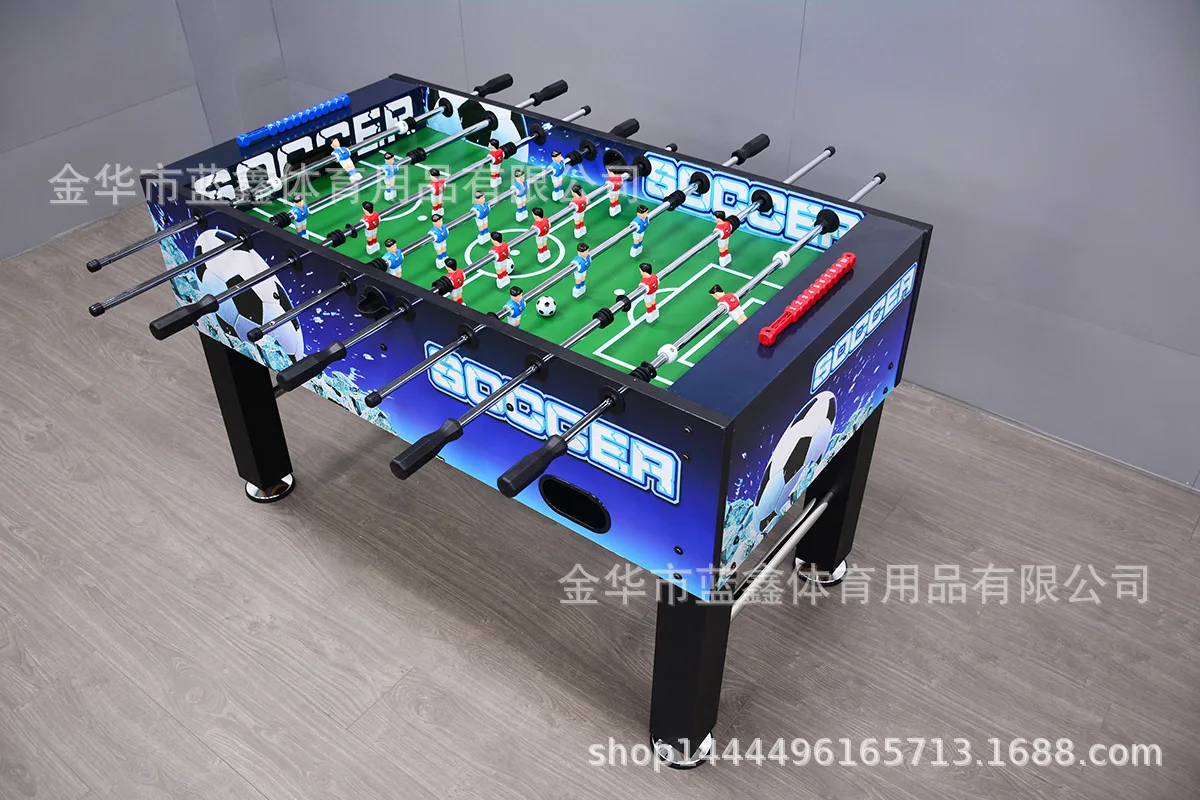 Indoor Foosball Table, Double Queen Family Par 8 Table Pool Table