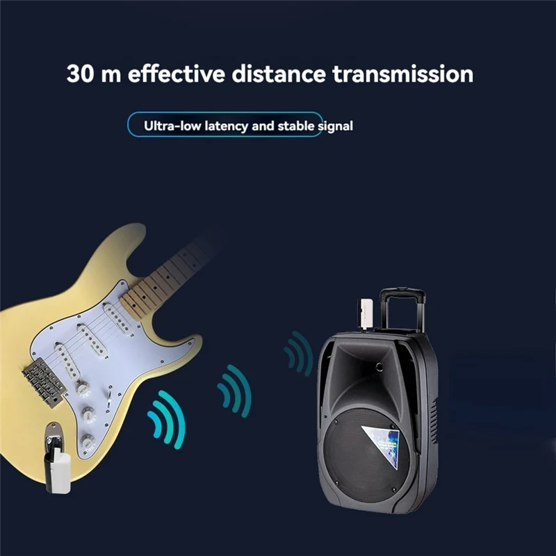 -BOFF Microphone Wireless Instrument Pickup Receiver Transmitter System Electric Blowpipe Wireless Pickup Musical Instrument