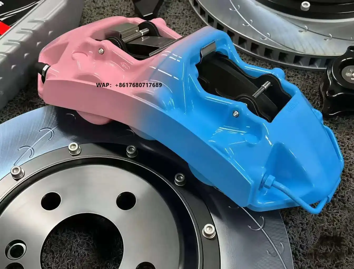 

New GT6 Front Six Back Four +1 Modified Caliper Set for Horse Shaker-High-quality Professional Durable High Performance