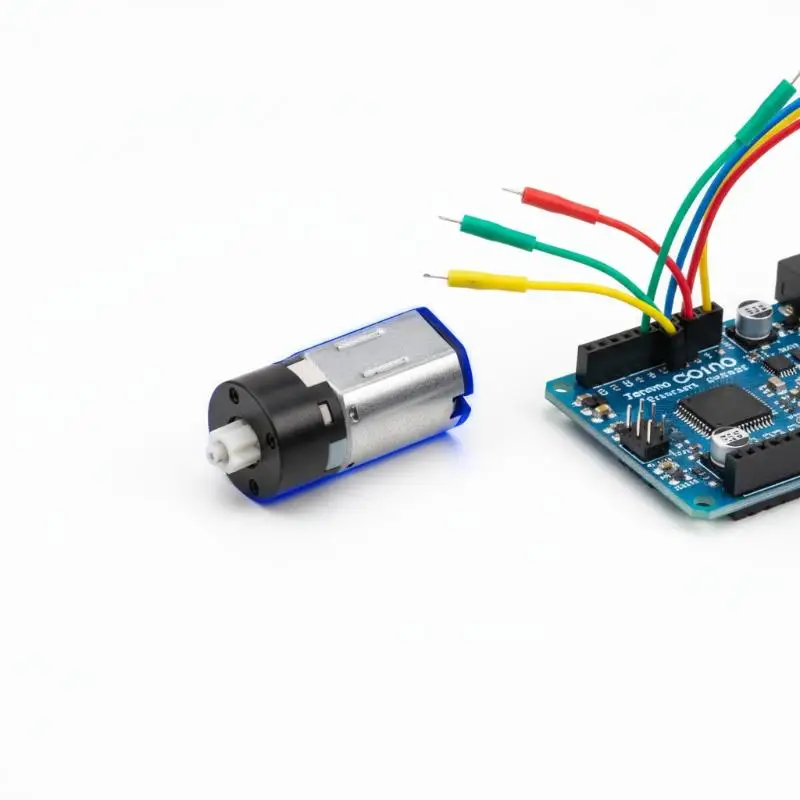 1Pcs DC 1.5V-3.7V 3V Slow Speed Large Torque Mini M10/N20 Micro Mute Plastic Planetary Gear Motor Cross Shaft