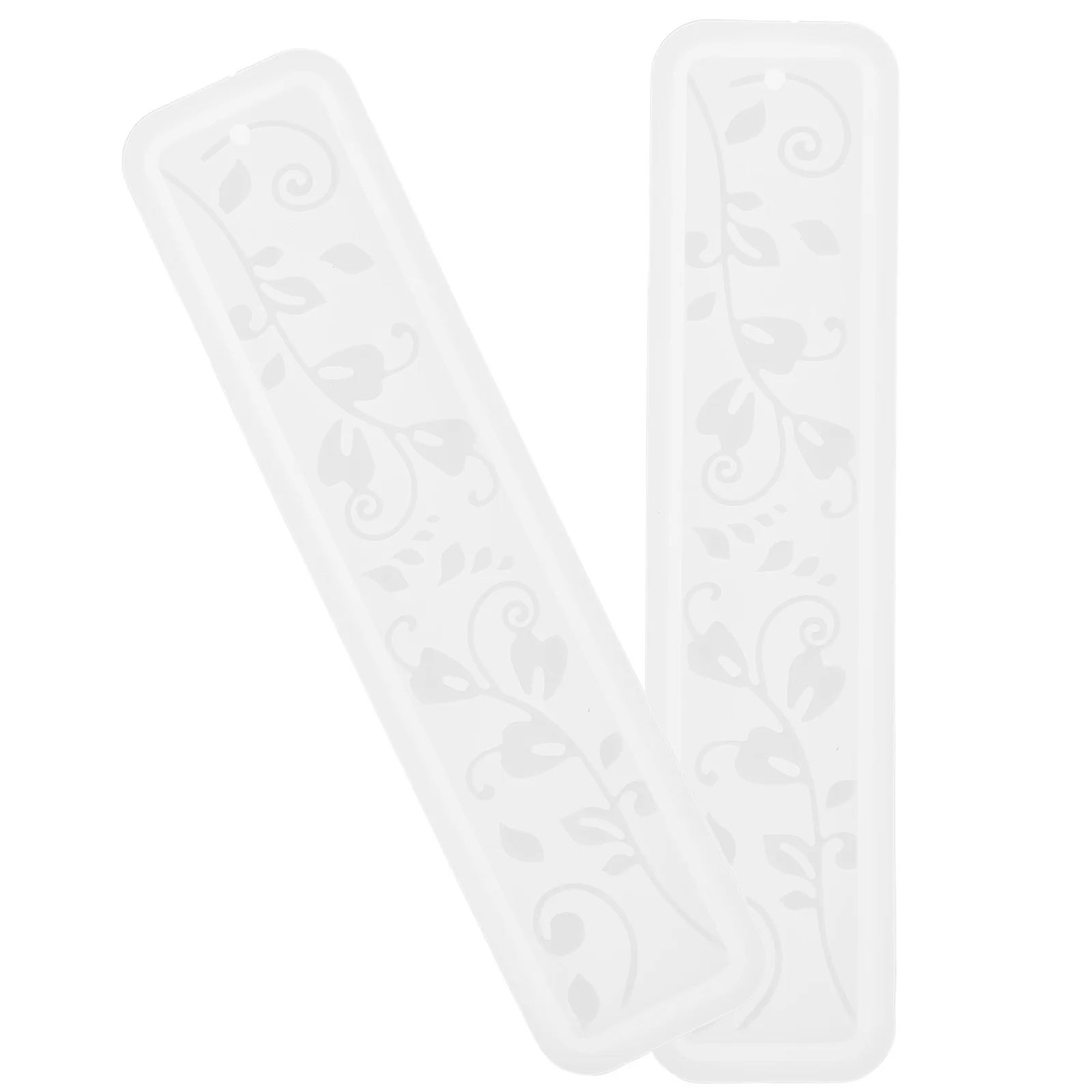 

2Pcs Rectangle Silicone Bookmark Mold DIY Epoxy Resin Mold for Handmade Craft Bookmark Making Epoxy Resin Molds