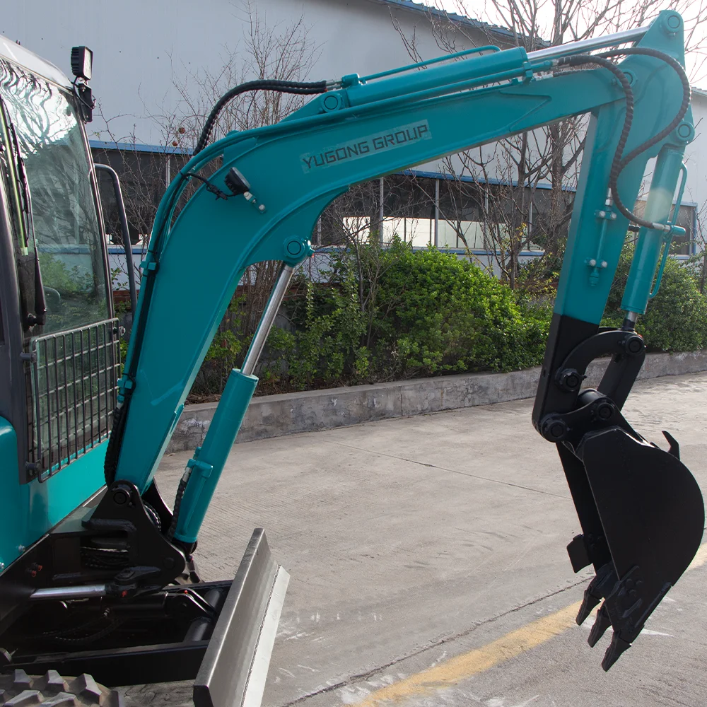 Miniescavadeira de 3 toneladas europa para venda escavadeira hidráulica sobre esteiras 1t 2t 3t fábrica pequena escavadeira ensacadora personalizada entrega rápida