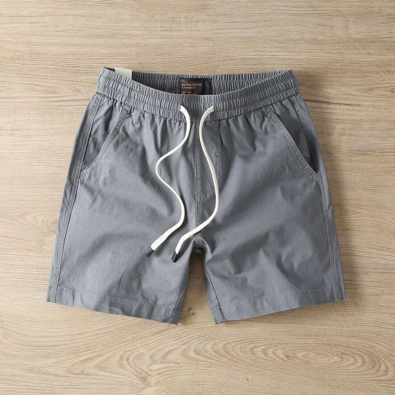 

Summer Men's Casual Loose Fit Five Inch American Style Workwear Shorts Premium Pure Cotton Comfortable Breathable Short Pants