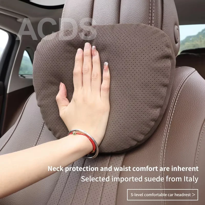 for Xpeng xiaopeng G6 G9 P7 G3 G3i P5 Car Headrest Lumbar Pillow Original Neck Pillow Cushion Interior Decoration Accessories