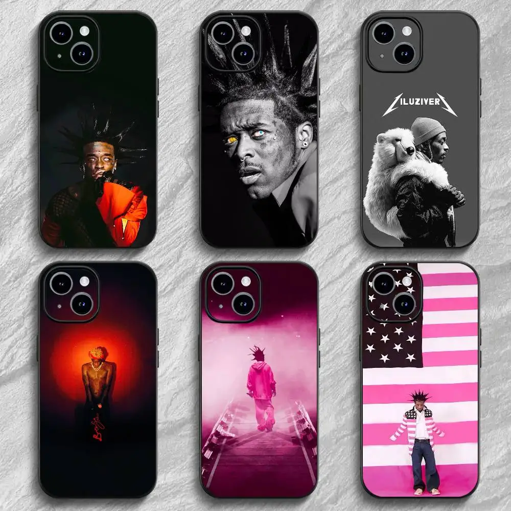 Casing Ponsel Rapper Lil Uzi Vert untuk 17 12 13 14 15 16Pro Max Mini Klasik Plus Daya Tarik Magnetik Yang Kuat
