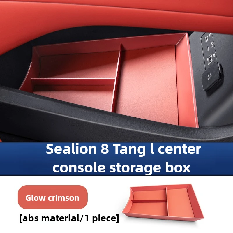 For BYD Tang L DM The lower storage box of the central control panel is convenient and durable for organizing and storing items