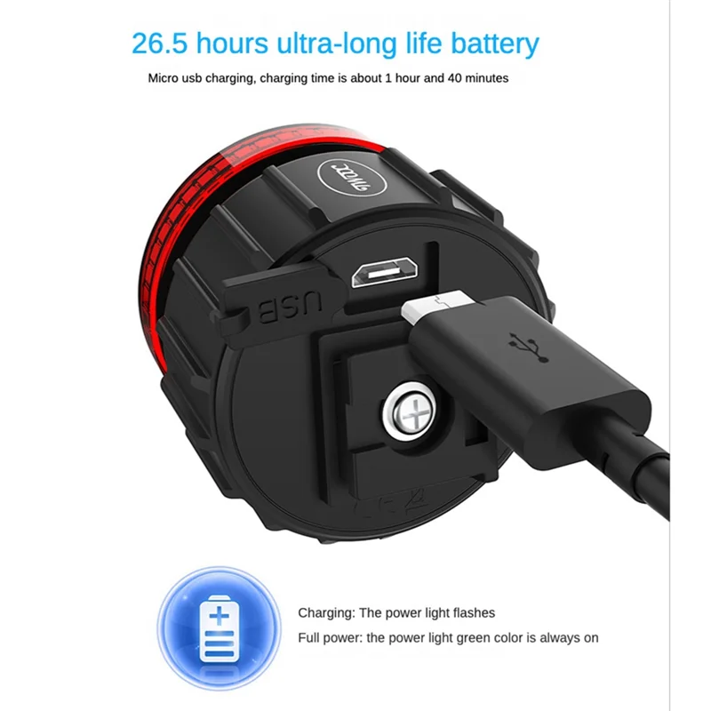 TWOOC rowerowe inteligentne tylne światło hamulca Cob duża przysłona poduszka sztycy tylne światło rower inteligentne tylne światło hamulca bogate