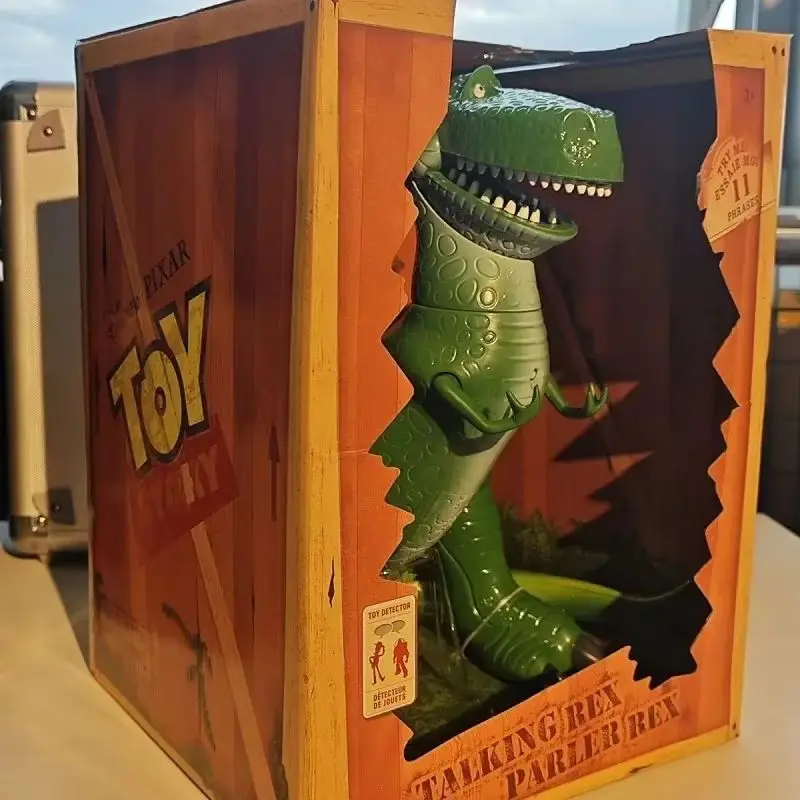 ของเล่นดิสนีย์สุดฮิต ตุ๊กตาเร็กซ์จากเรื่องทอยสตอรี่ ขนาด 34 ซม. รุ่นหรูหรา พร้อมเสียงพูด ตุ๊กตาแอคชั่นฟิกเกอร์ รุ่นนายอำเภอวู้ดดี้ พร้อมเสียงพูด ของเล่นเด็ก ของขวัญ