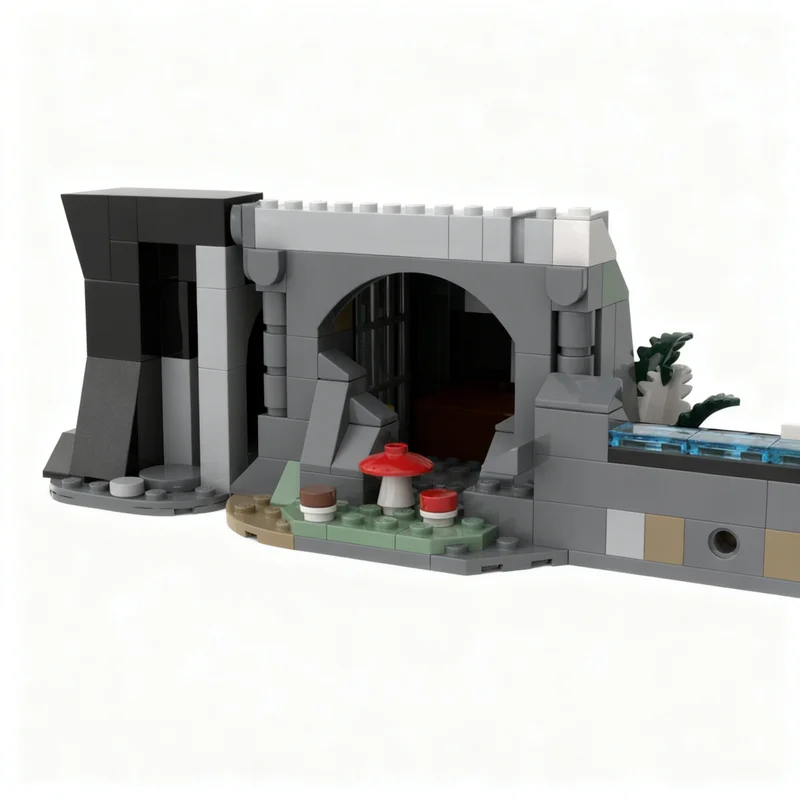 2119pcs MOC Watchtower of Axe Knight s Lost Kingdom Castle Model Building blocks Construction toys Christmas gifts Brick Kids