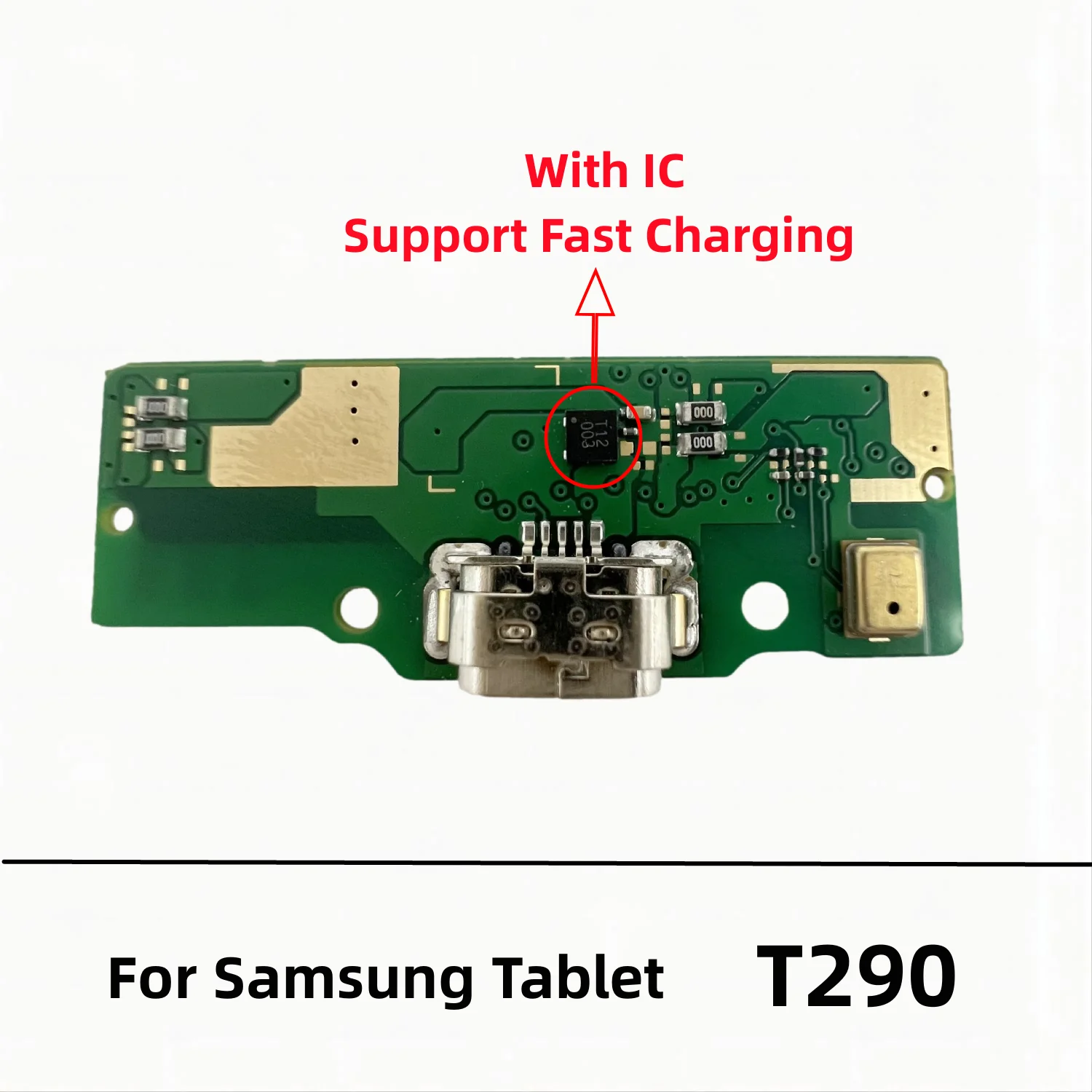 USB شاحن حوض موصل مجلس شحن ميناء الكابلات المرنة لسامسونج تبويب A 8.0 2019 SM-T290 T290 SM-T295 T295