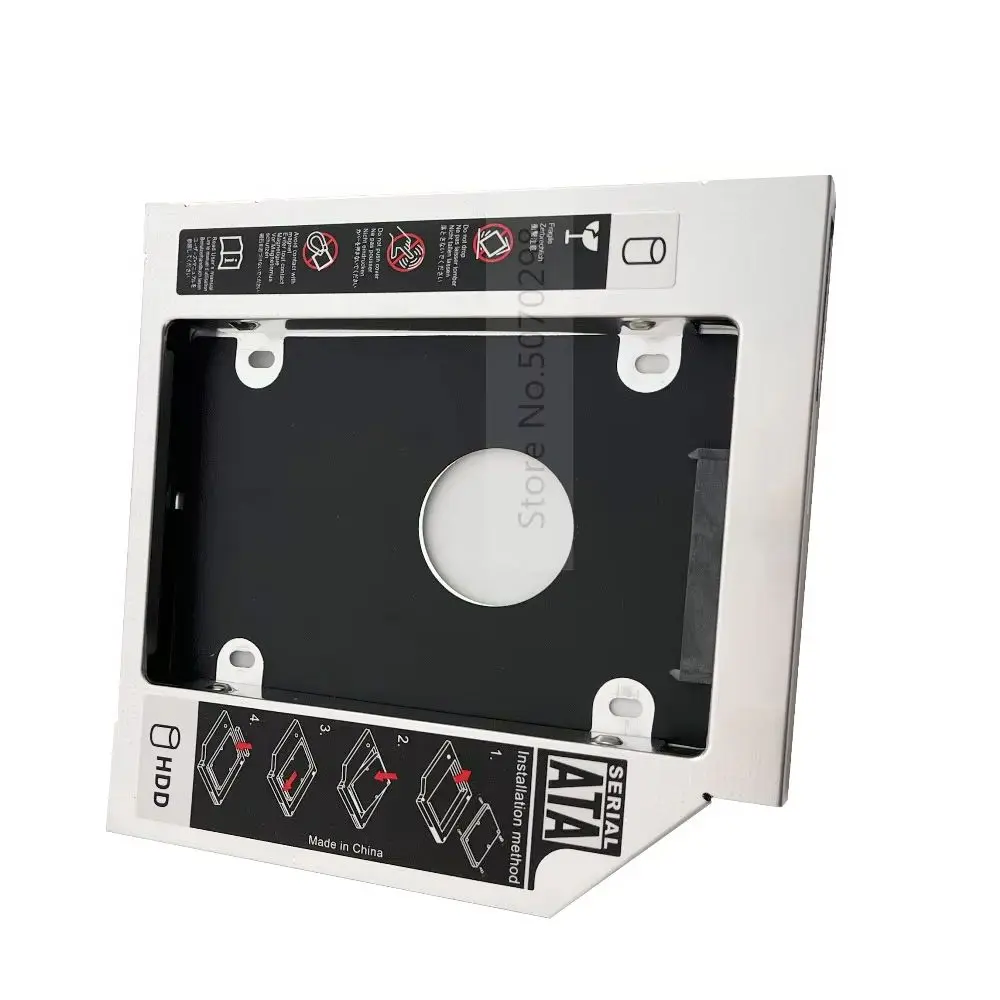 12.7mm SATA 2nd HDD SSD Hard Drive Optical Caddy for Asus K52JU X551CA N53J K73S K73SD K73SV N53JG N53Jn N53Jq X75VC K72 K72F
