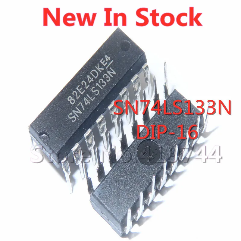 5PCS/LOT 74LS133 HD74LS133P SN74LS133N DIP-16 13-input NAND gate In Stock NEW Original IC