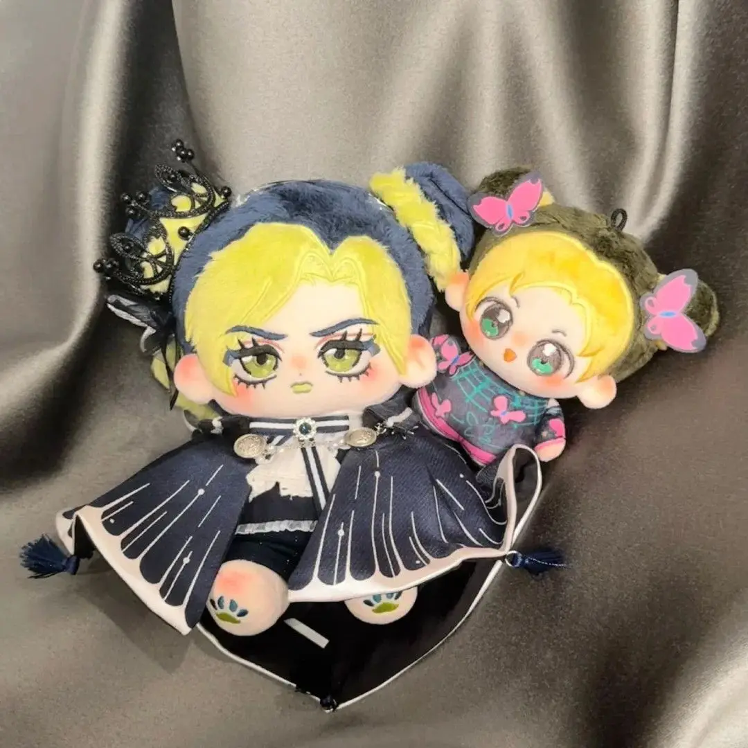 Nuevo muñeco de peluche de JoJo's Bizarre Adventure Jolyne Cujoh de 20cm, muñeco de algodón relleno, muñeco para vestir, bonito regalo de cumpleaños
