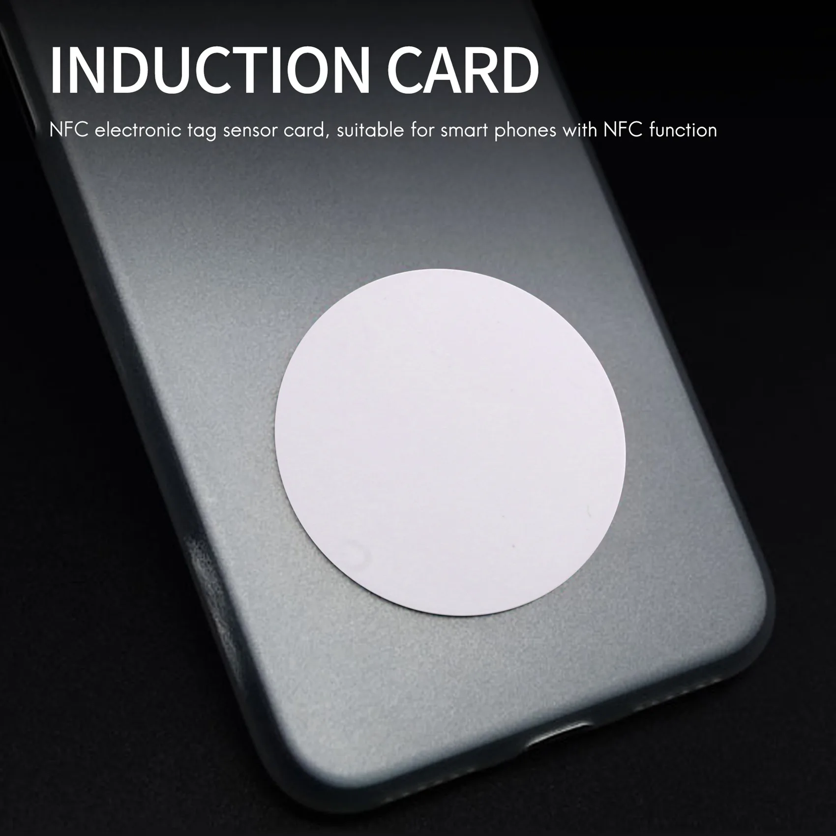 10Pcs NFC For Ntag215 Coin TAG Key 13.56Mhz NTAG 215 Universal Label RFID Ultralight Tags Labels Phone-ABWO