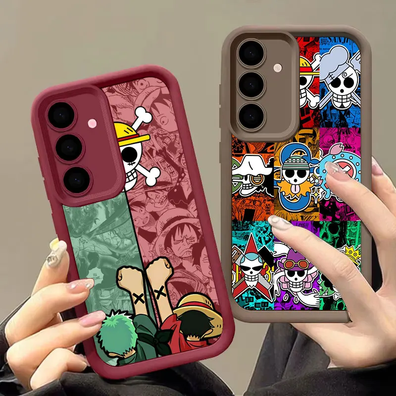 Anime O-One Pieces Luffys Zoro S26 Ultra Case For Samsung Galaxy S26 S25 S24 S22 S23 Ultra S21 Plus S20 FE Protection Soft Cover