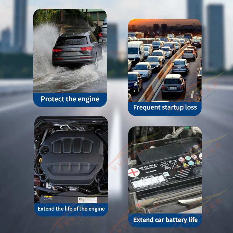 For Skoda Kodiaq Karoq Automatic Stop Start Engine System Off Device Control Sensor Plug Stop Cancel