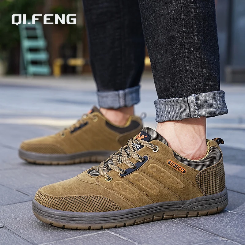 2025 Outdoor Classic Casual Shoes Men Popular Fashion Hiking Climbing Shoes Trekking Footwear Male Footwear Dress Shoes Designer