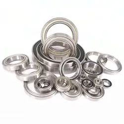 Inner Diameter 10/12/15/17/20/25/30/35/40/45/50/55/60/65/70/75/80mm Gcr15 ABEC1 Thin-wall Deep Groove Bearing