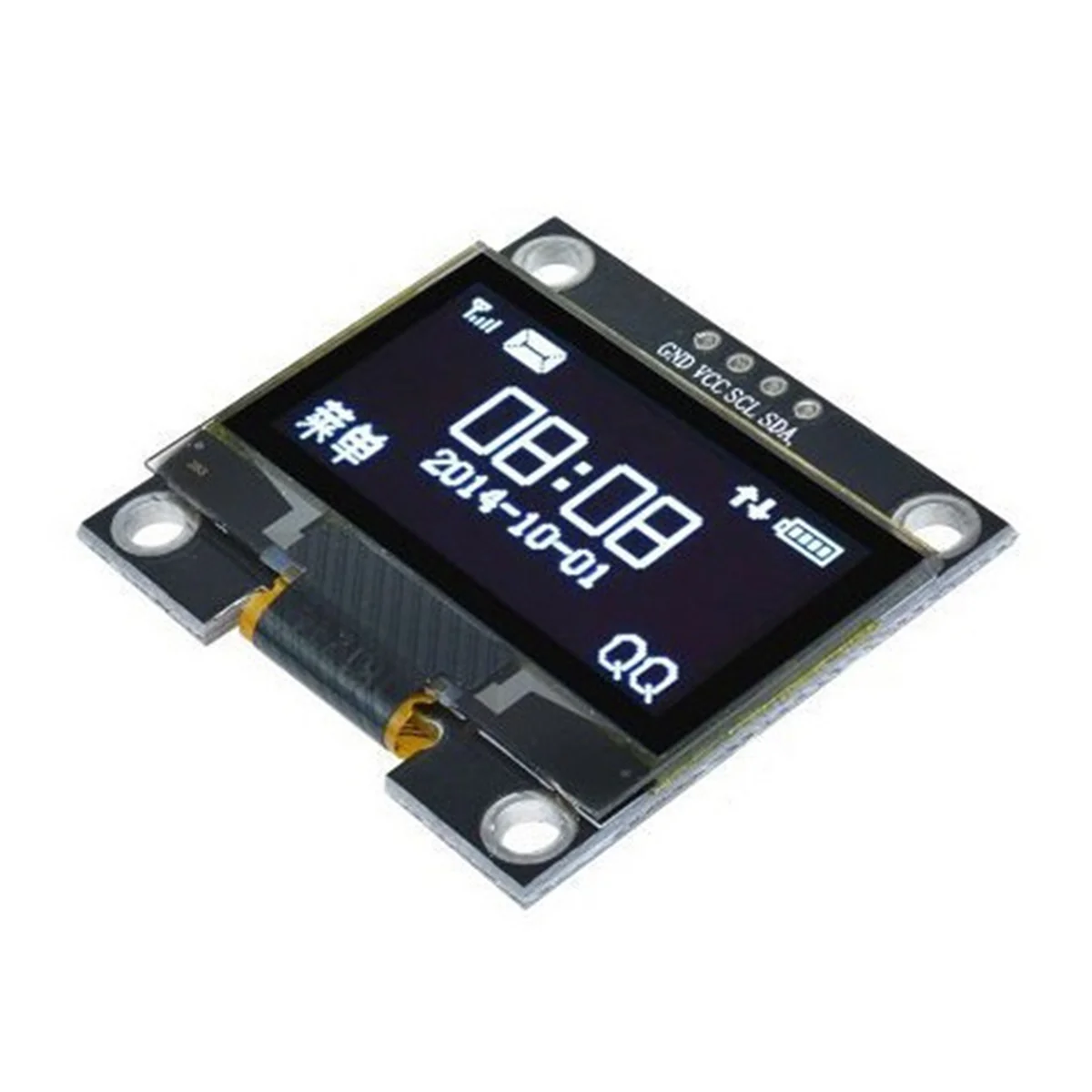 SuperDeals 1.3 Inch OLED Display Module 128x64 LCD Display 4PIN I2C IIC Communicate for Arduino