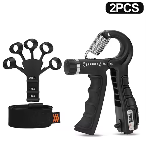 5-60Kg Adjustable Heavy Hand Gripper Fitness Hand Exerciser Grip Wrist Training Finger Gripper Hand Strengthener for Patient - Image 7
