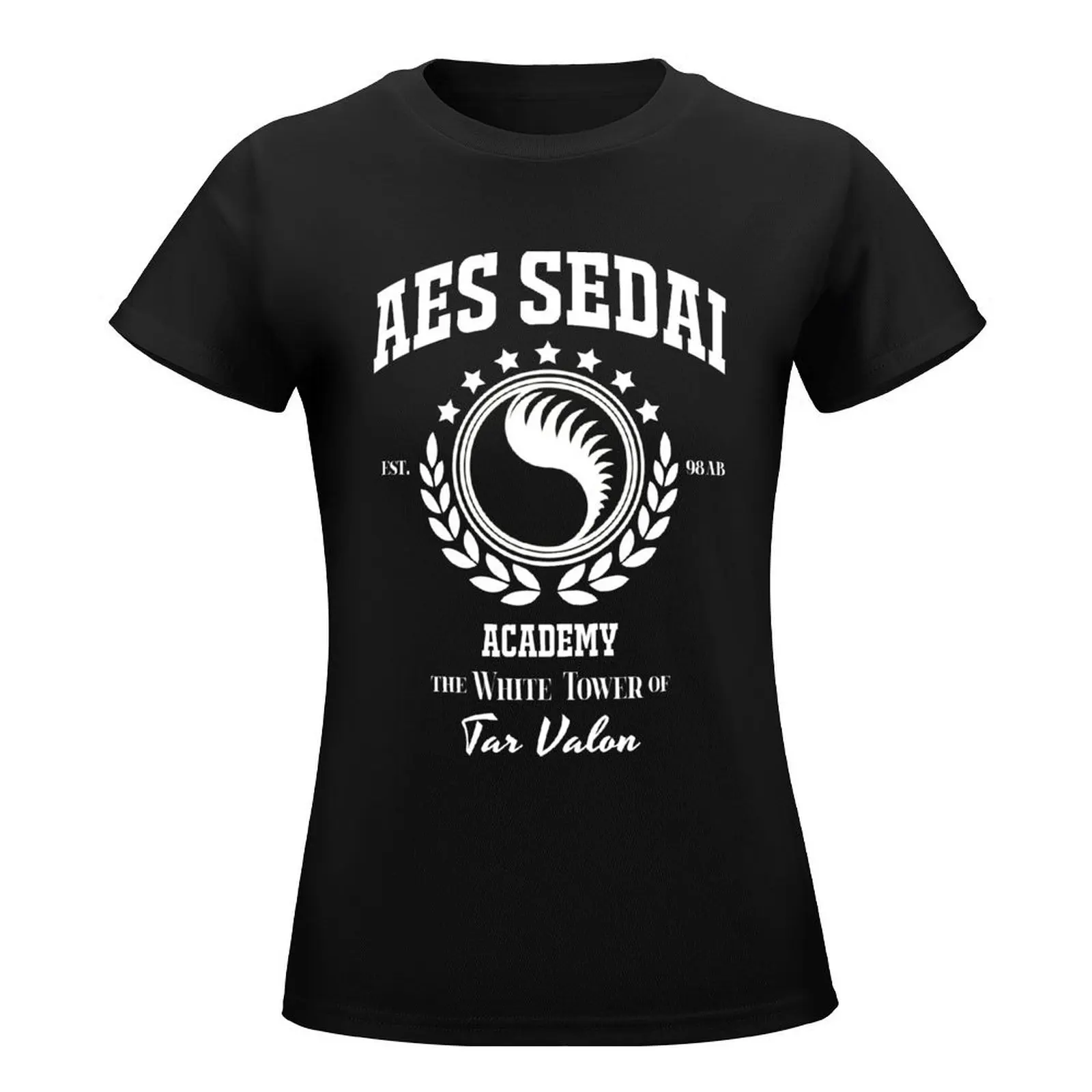 Aes Sedai T-Shirt vintage clothes anime clothes lady clothes tops Women