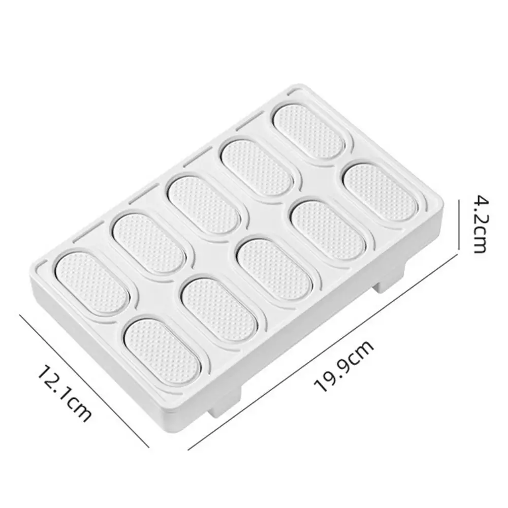 Nuovo kit di attrezzature per sushi a 10 cavità Strumenti per la produzione di sushi in plastica antiaderente Stampo per rotoli di torta multifunzionale fai-da-te