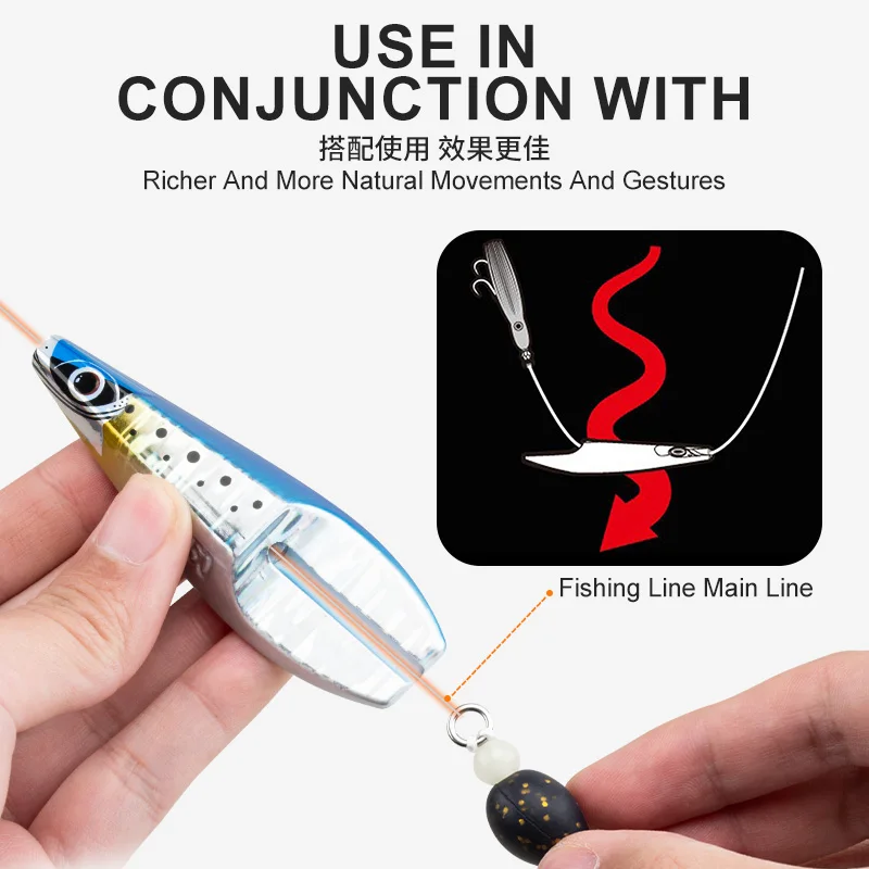 OBSESSION J136 Rock Hopper Inchiku Slider Jig Lure 60g-200g Saltwater Luminous Fishing Metal Inchiku Jigging Lure With Hook view 4
