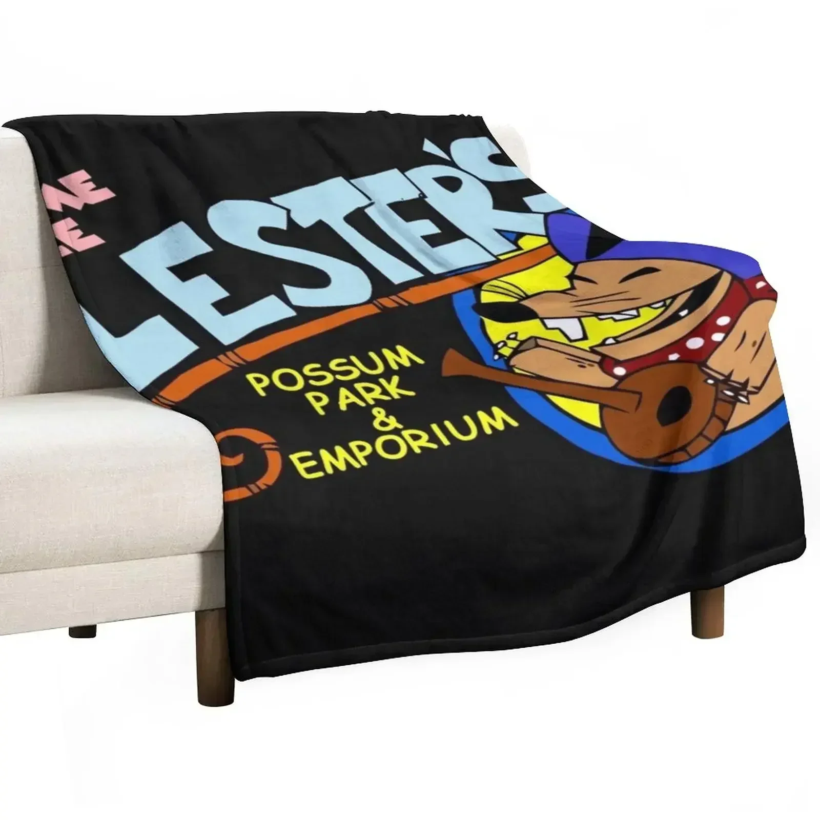 Men's Lester's Possum Park Popular Throw Blanket Comforter Softest Vintage Plush Baby Luxury Throw Blankets