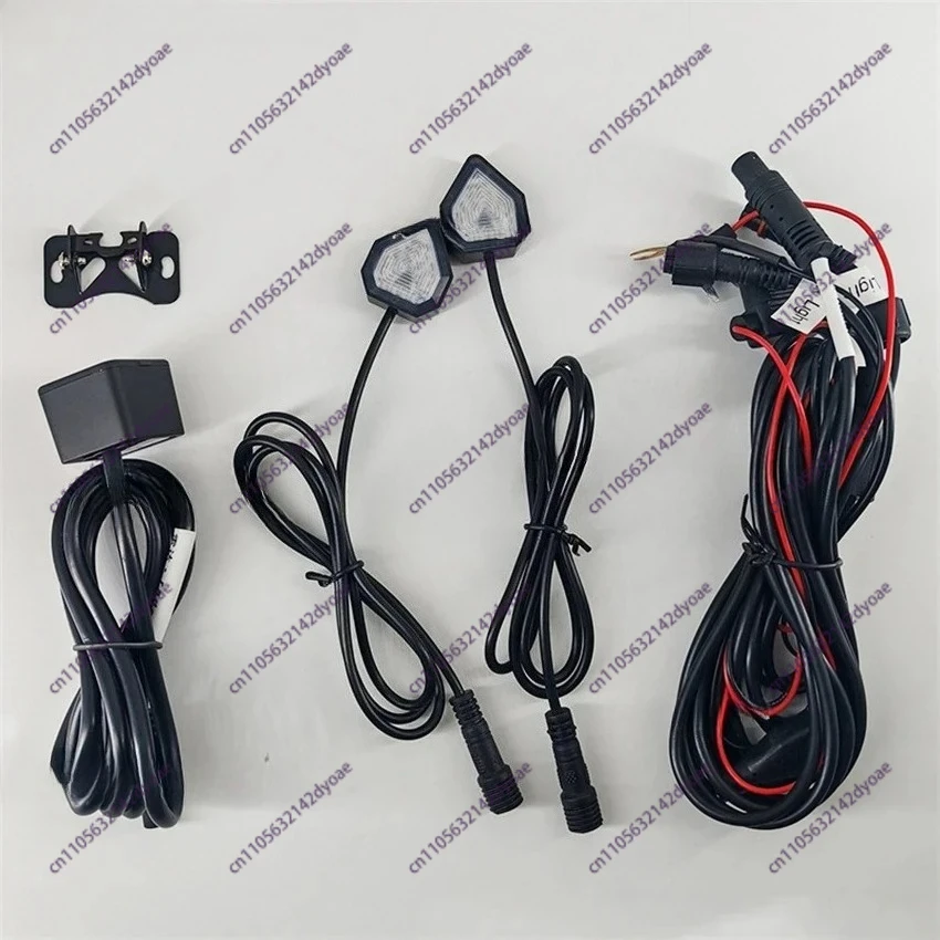 77Ghz Millimeter Wave Radar Lane Change Assistance Active Safety Warning System For Motorcycle BSD Blind Spot Monitoring
