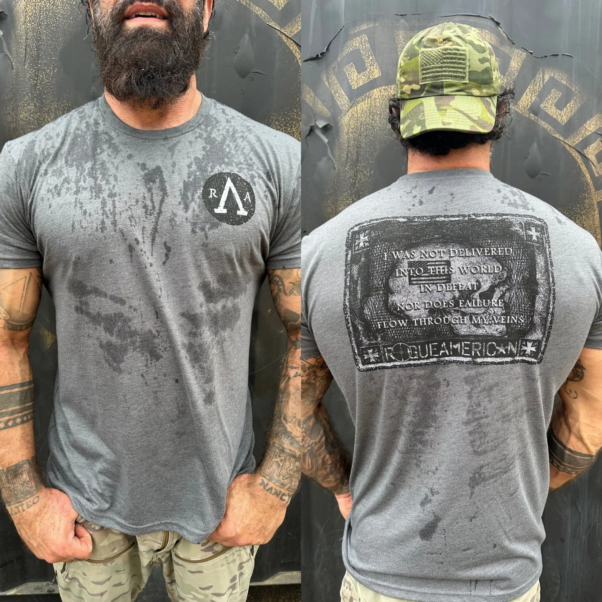 No Fail Shirt Tactician Graphic Cotton Tee Printing High-end Luxury Unisex Style Both of Men and Women