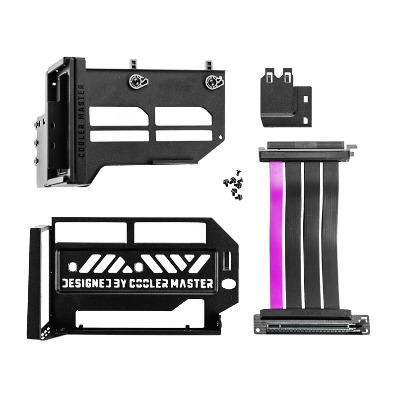 Cooler Master Grafikkarte Lenkung Halterung KIT V3 PCI-E 4,0 GPU Halterung Verlängerung Kabel Kompatibel Alle Marke MATX Und ATX fall