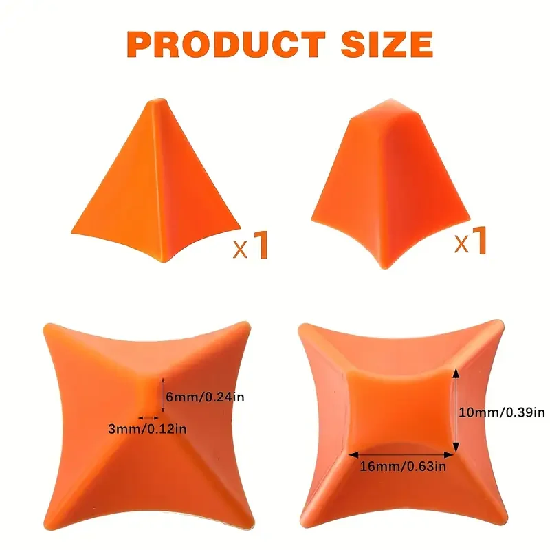 قطعتان من أدوات التشطيب السد القابلة لإعادة الاستخدام - قبضة مريحة غير قابلة للانزلاق أكثر سلاسة للمطبخ والحمام وختم التماس والسد بنفسك